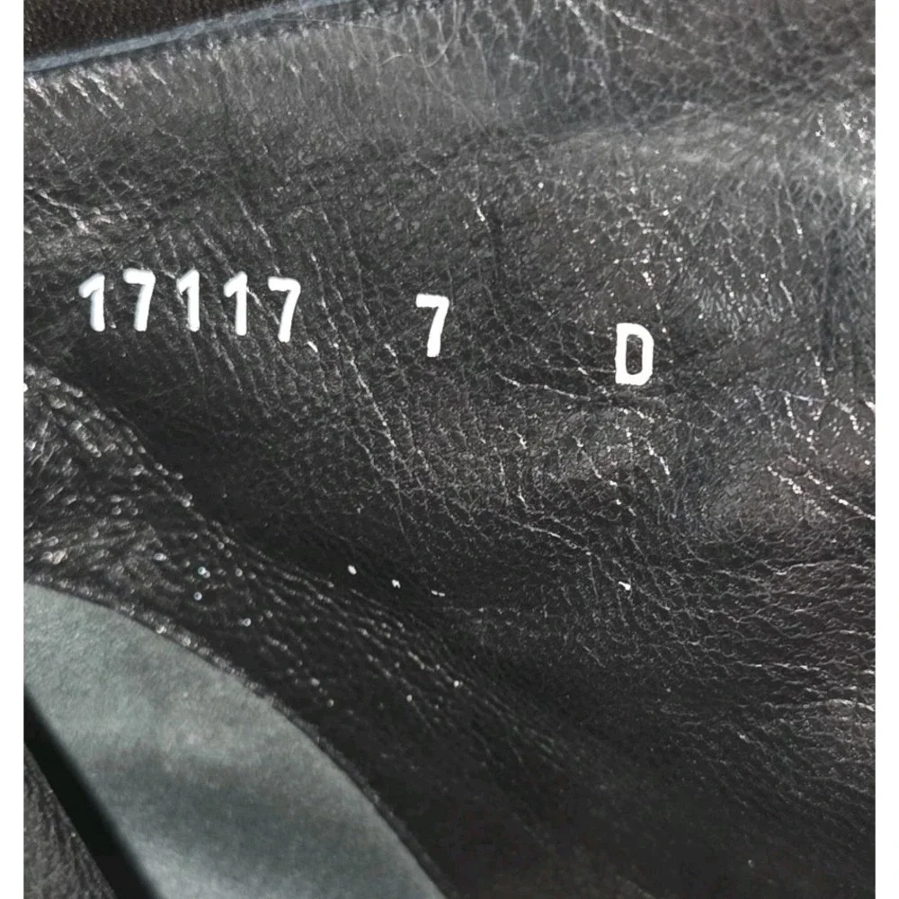 Men's Florsheim Imperial Black Zip Made In Italy Boots Sz 7D